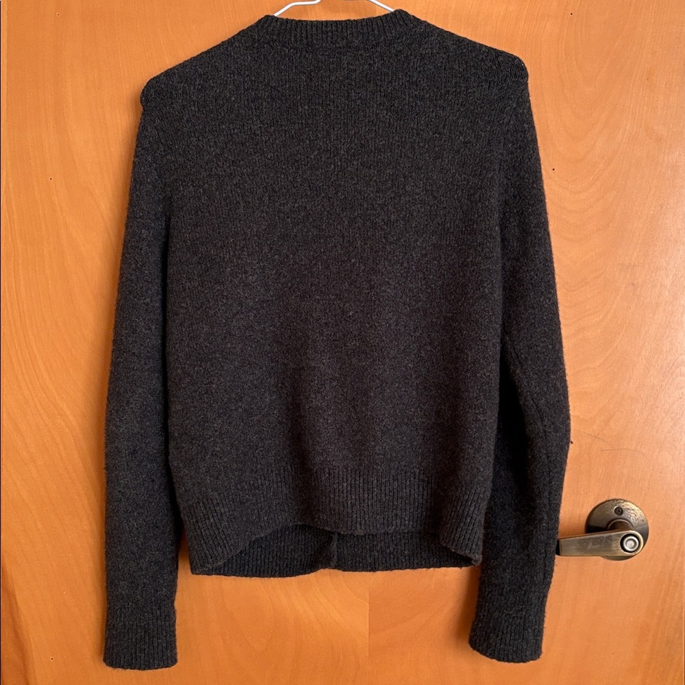 Madewell Charcoal Wool-blend Cardigan - Picture 3 of 13